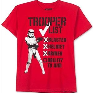 Star Wars Stormtrooper’s List Graphic T-Shirt Tee